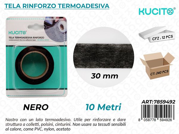 NASTRO TERMOADESIVA 30MM