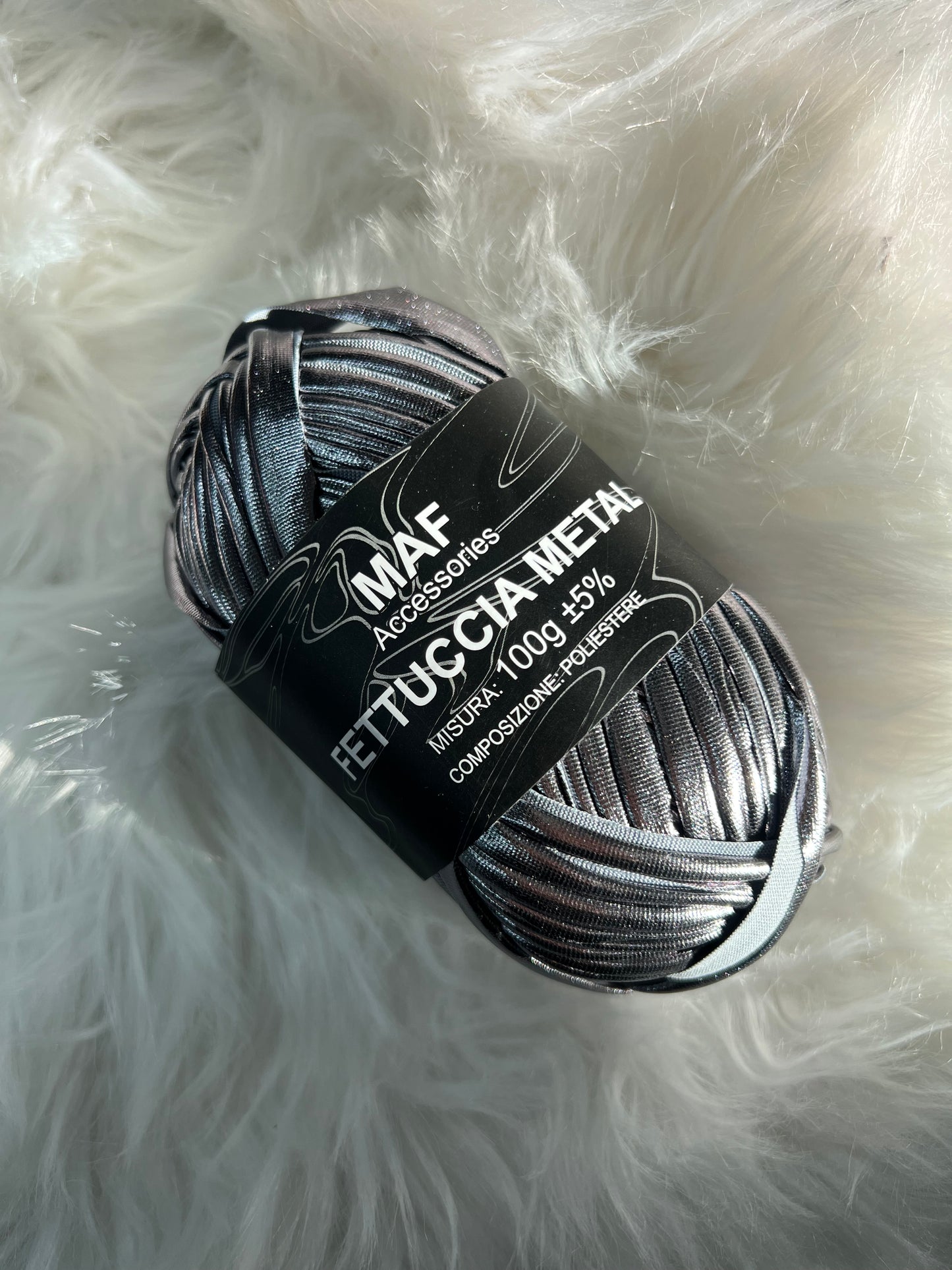 LYCRA METAL 100gr titanio