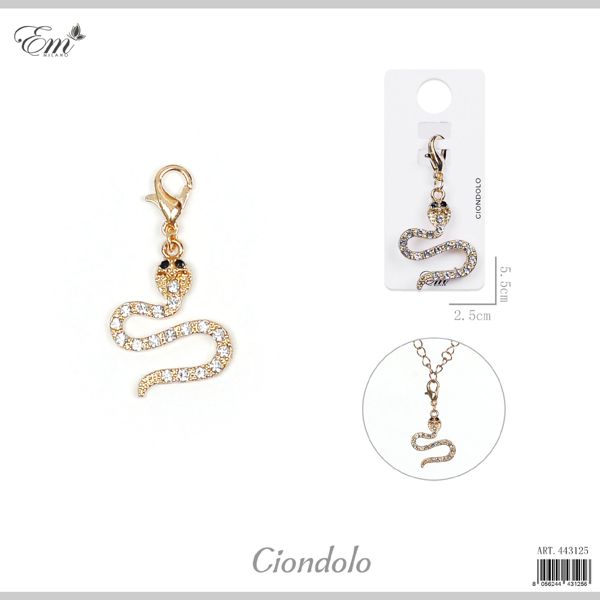 CIONDOLO SERPENTINO