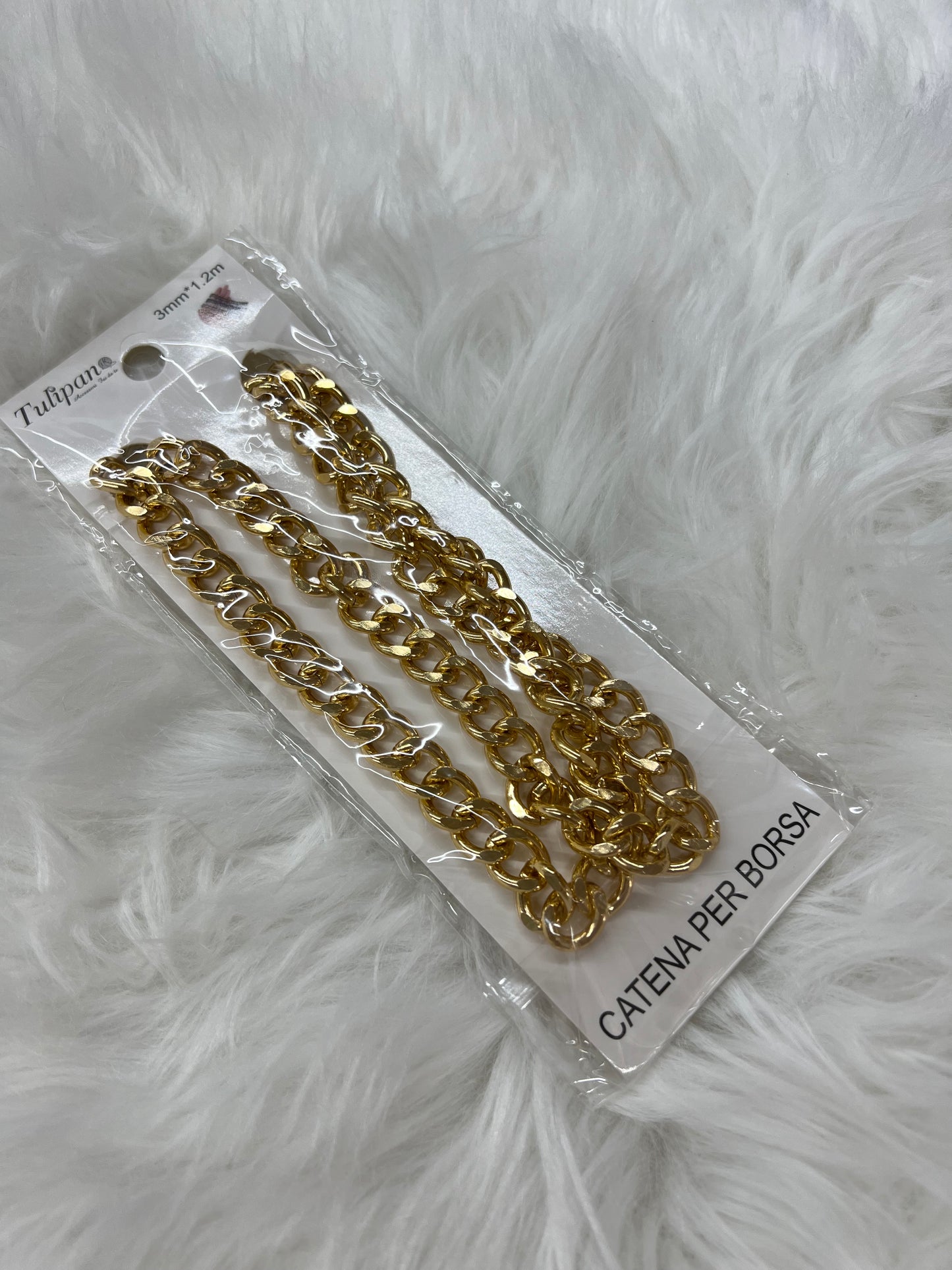 Catenella 120cm con ganci