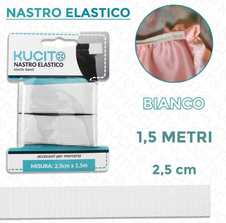 NASTRO ELASTICO 2.5CM