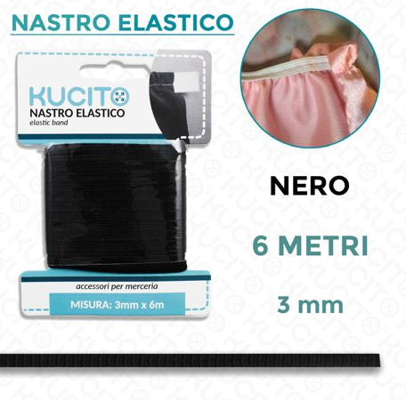 NASTRO ELASTICO 3MM