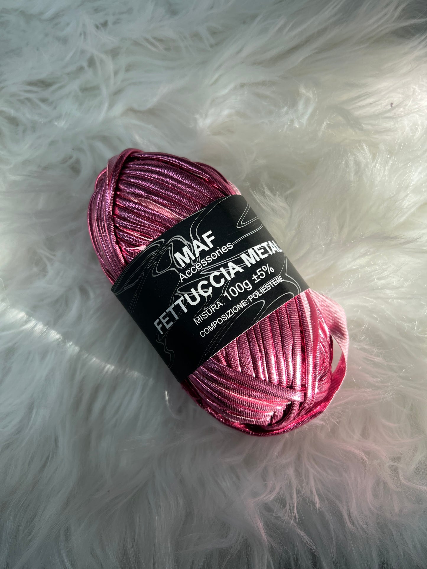 LYCRA METAL 100gr fucsia chiaro