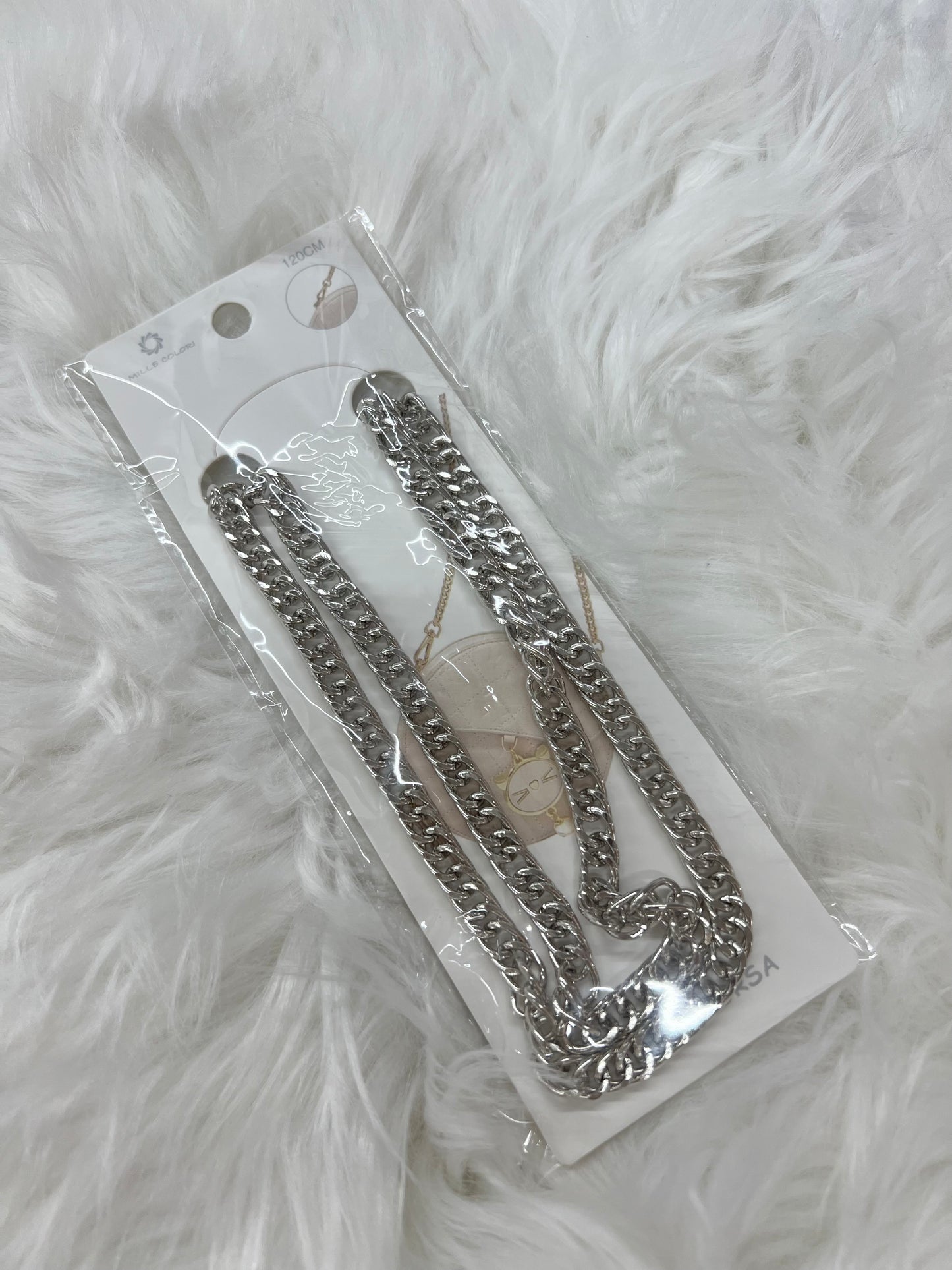 Catenella 120cm con ganci