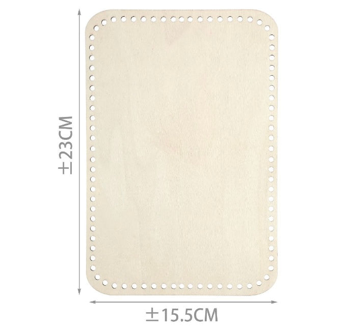 Base legno 15.5x23cm