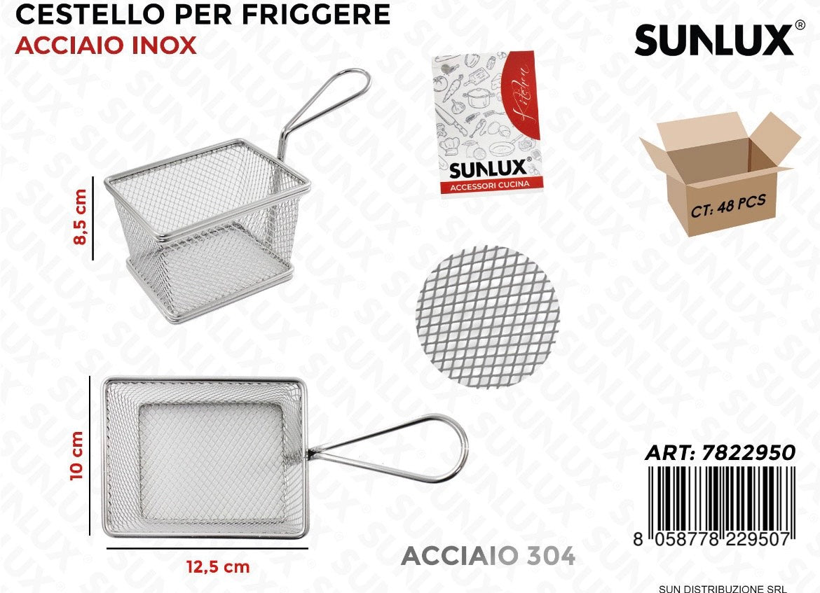 CESTELLO ACCIAIO INOX