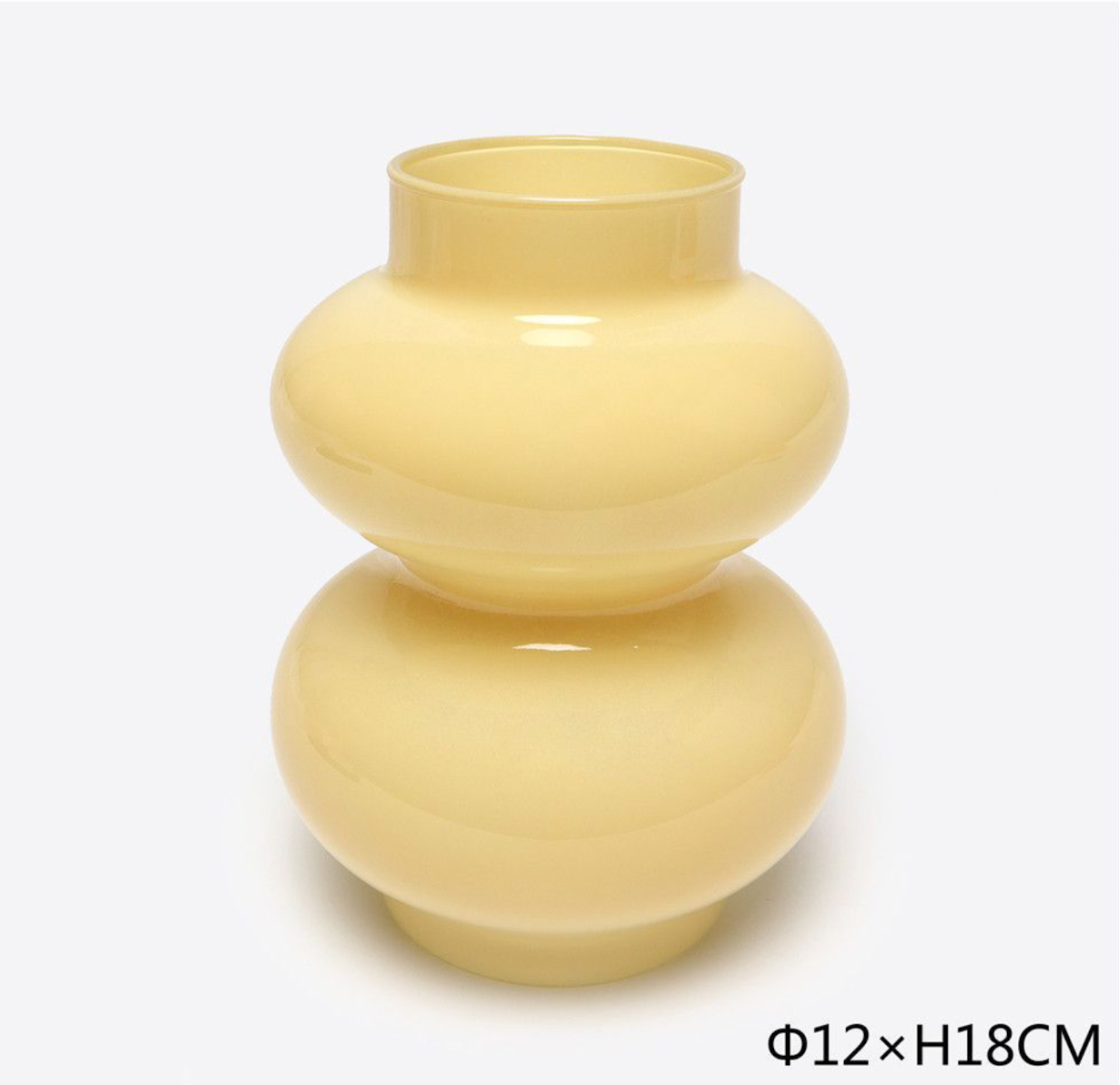VASO VETRO H18CM