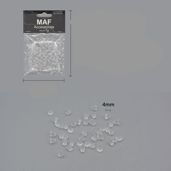 GOMMINO ORECCHINI 4MM