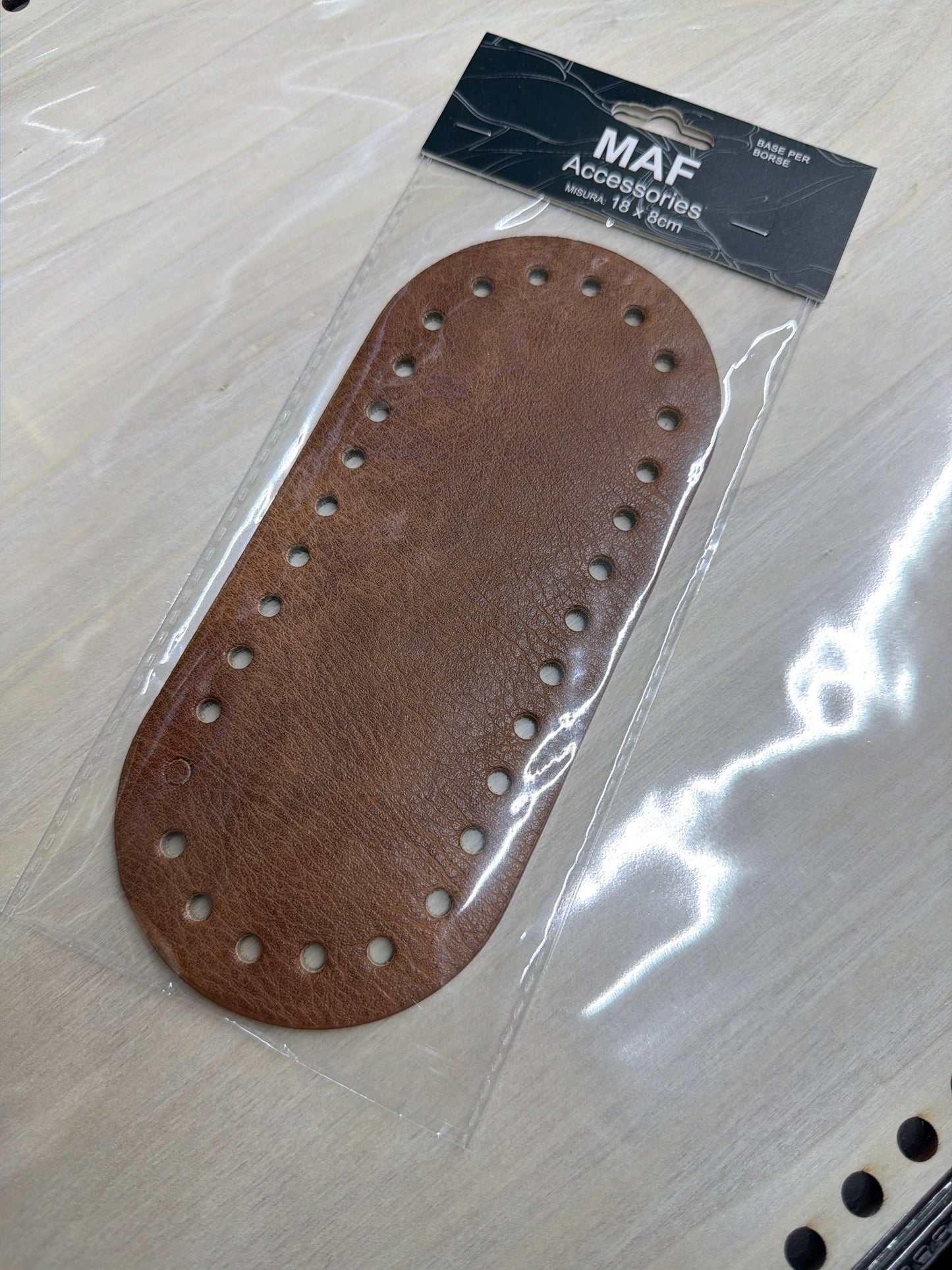 Base borsa 18x8cm