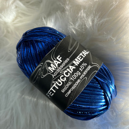 LYCRA METAL 100gr blu elettrico