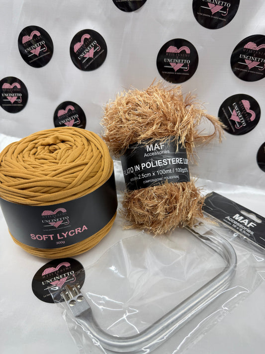 KIT LYCRA CAMEL FUR
