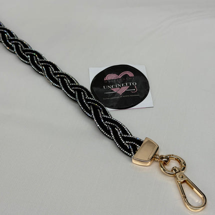 Manici strass con ganci 45cm