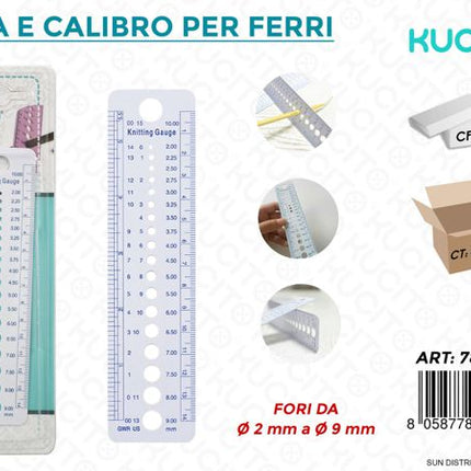 RIGA E CALIBRO X FERRI