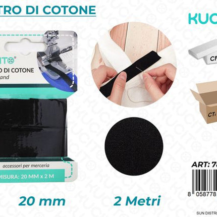 NASTRO COTONE 20MM