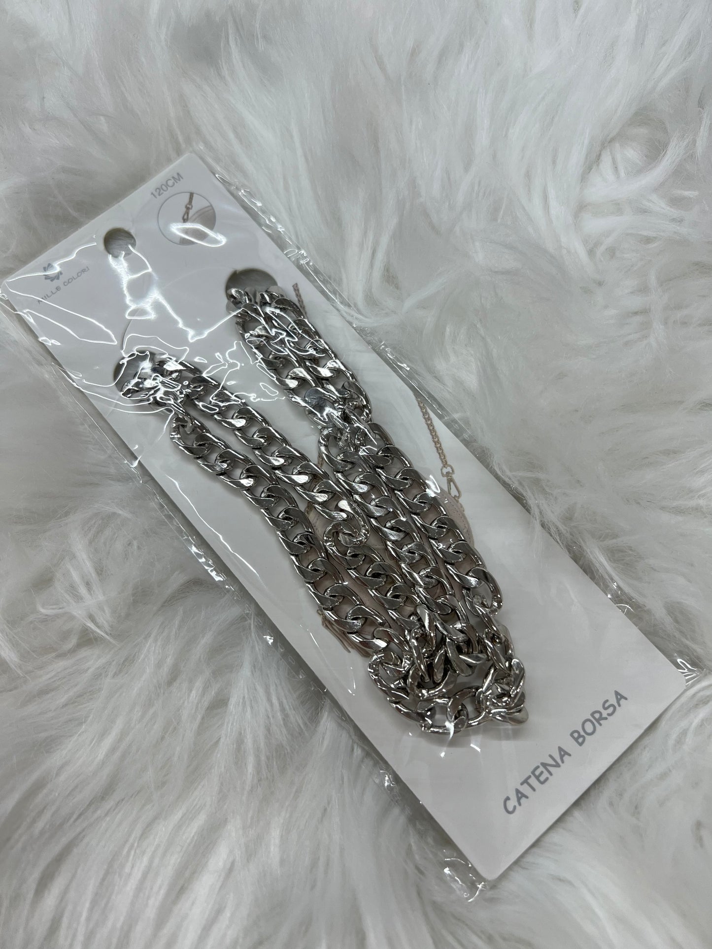 Catenella 120cm con ganci