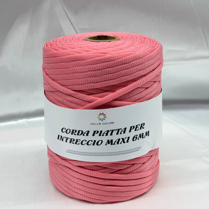 Cordino piatto 6mm 500gr