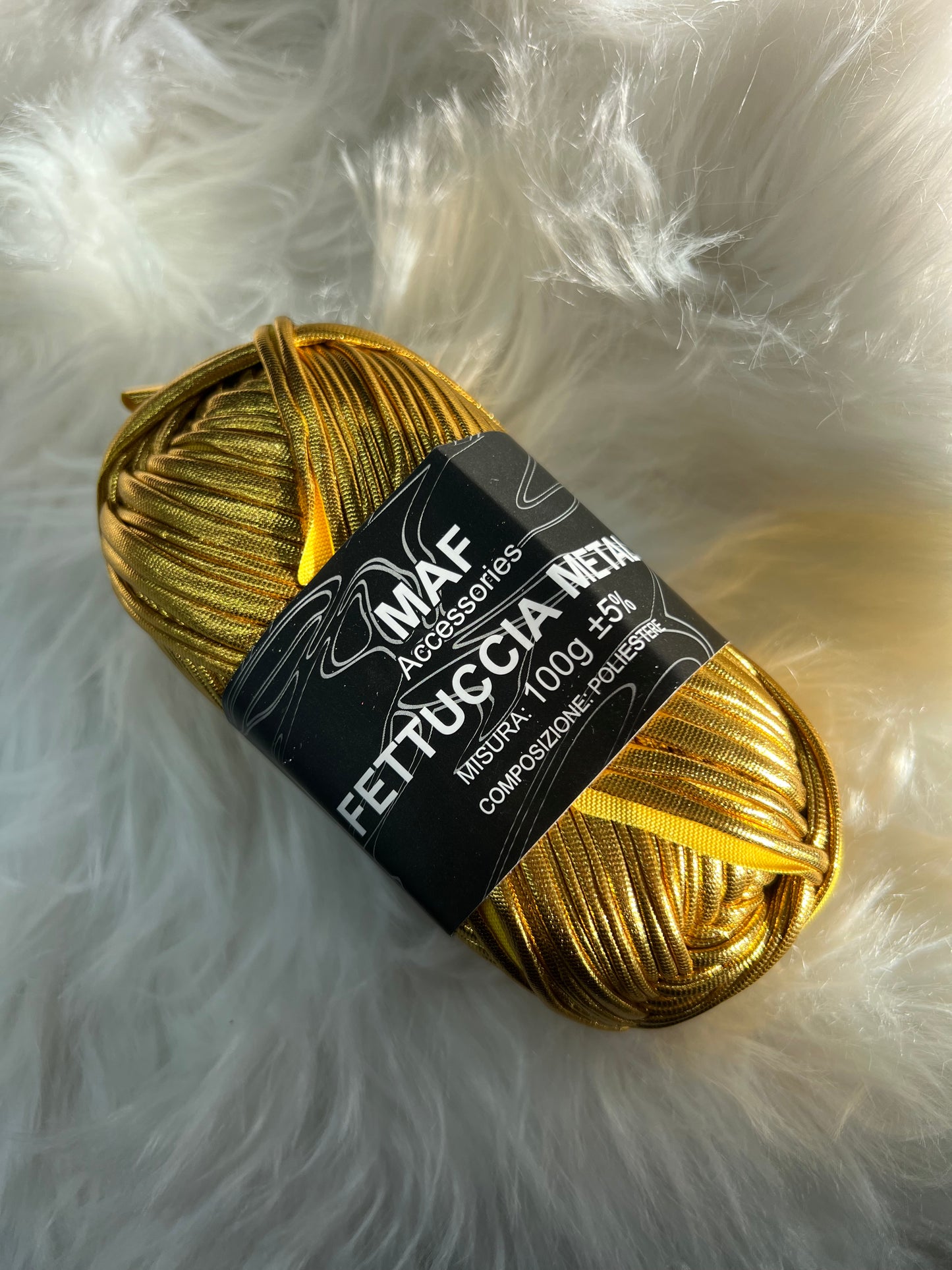 LYCRA METAL 100gr oro