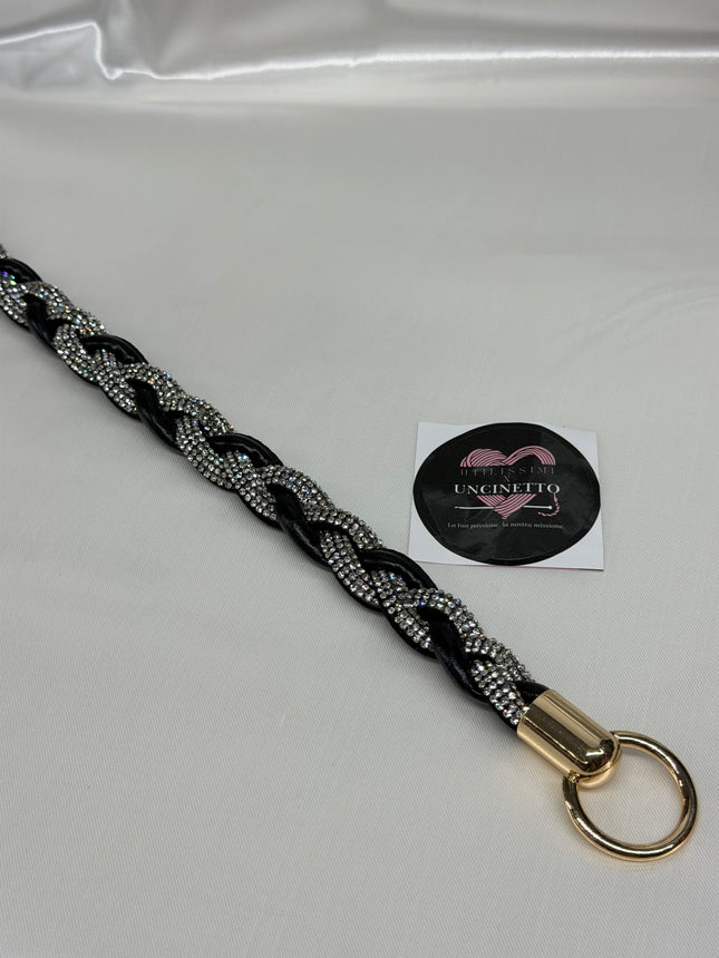 Manici strass con ganci 45cm