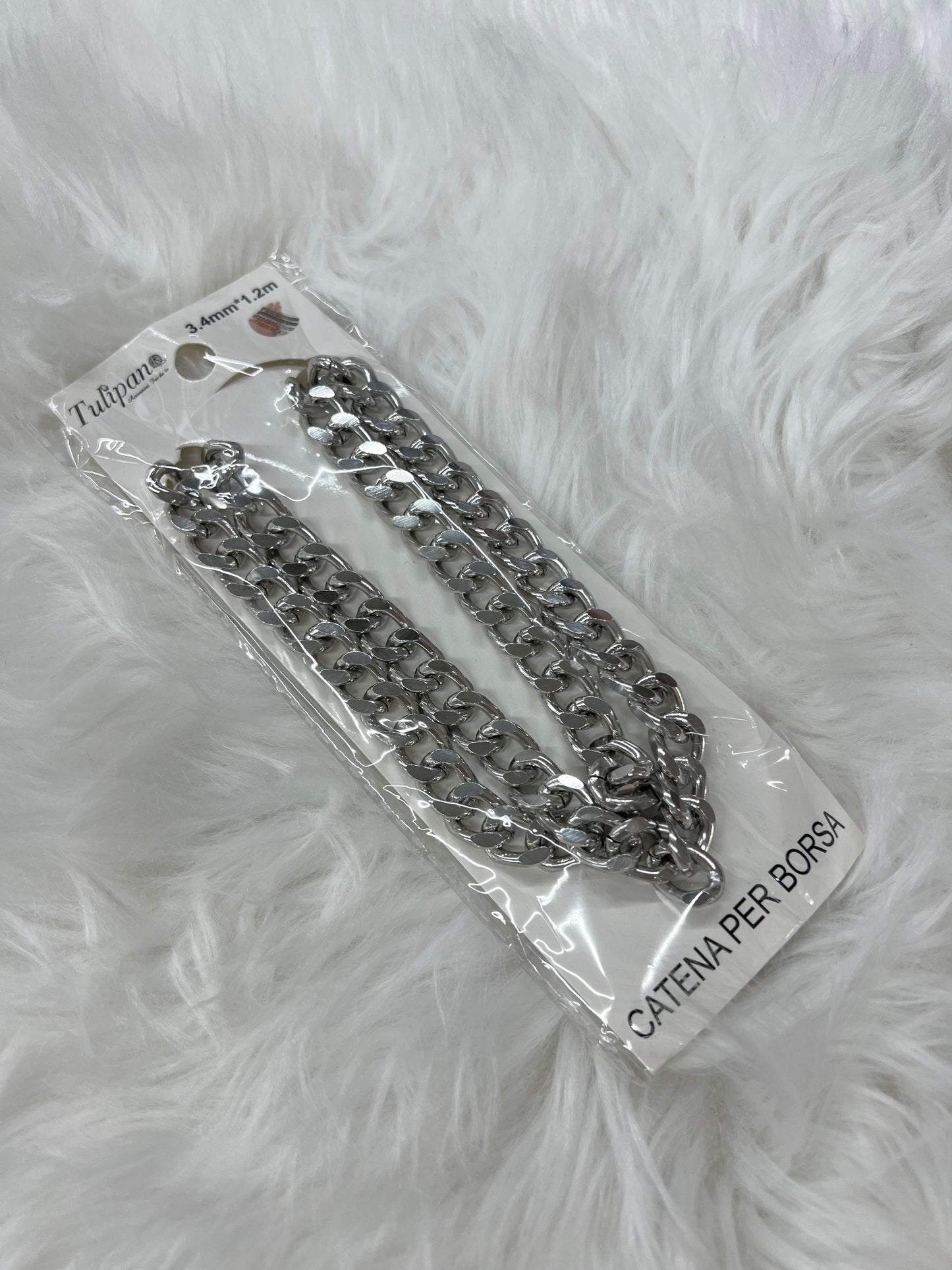 Catenella 120cm con ganci