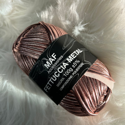 LYCRA METAL 100gr rosa antico