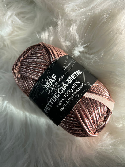 LYCRA METAL 100gr rosa antico