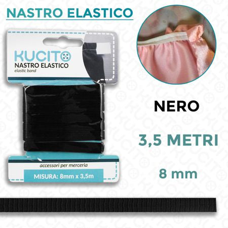 NASTRO ELASTICO 8MM