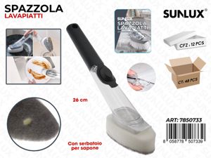 SPAZZOLA A SPUGNA CON DISPENSER