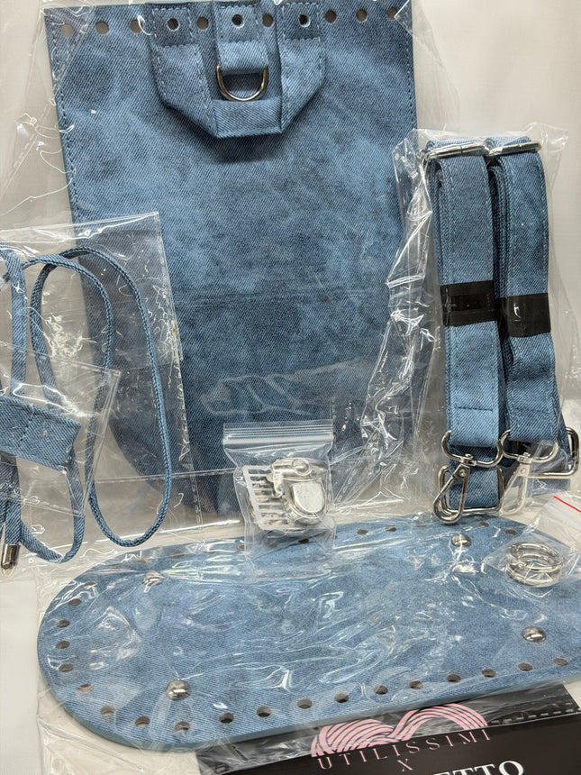 KIT ZAINETTO JEANS 25cm
