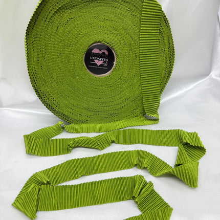 Filato Plissè verde 460gr