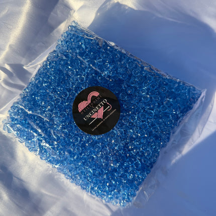 Perline sfaccettate 500gr circa