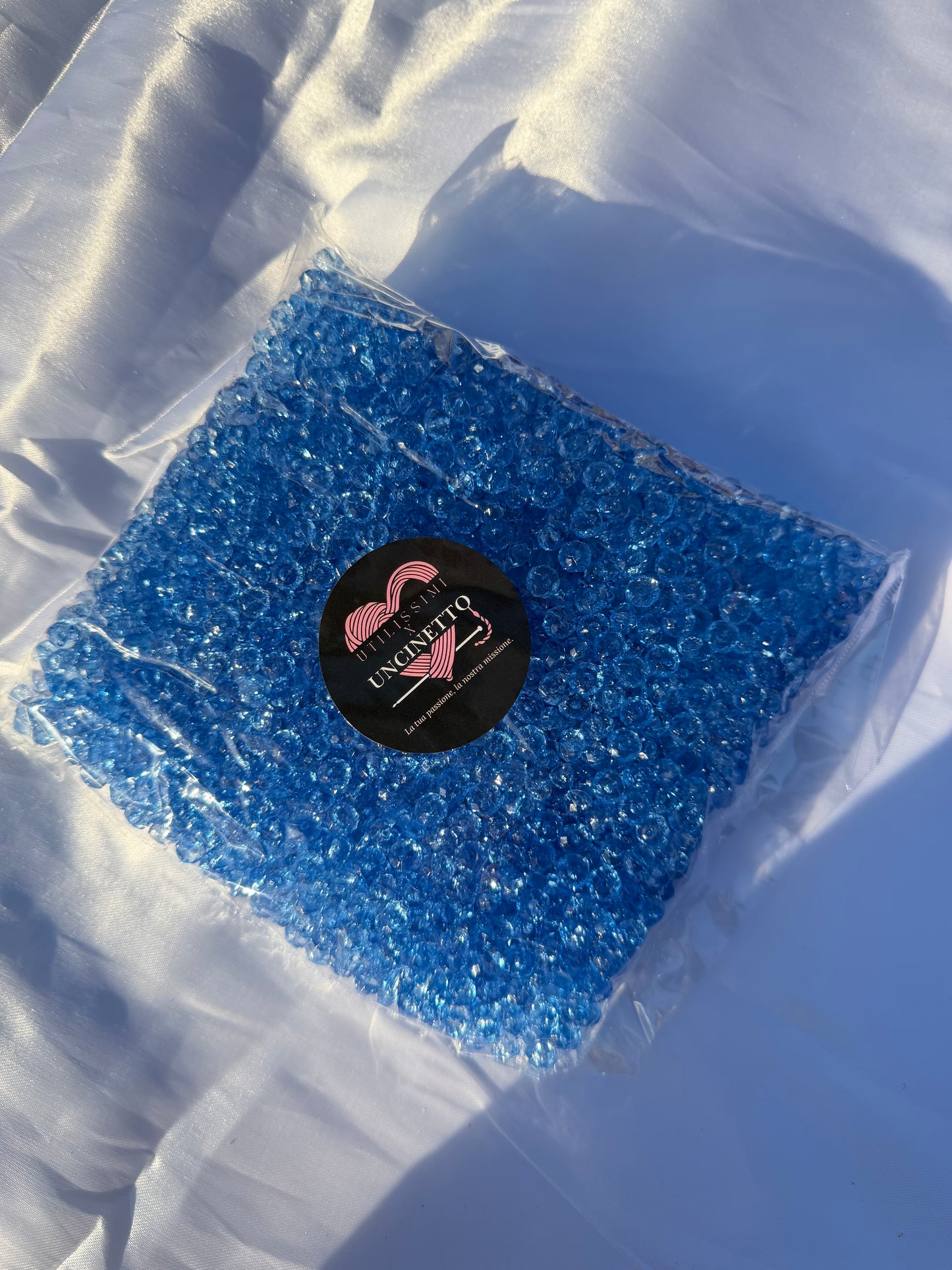 Perline sfaccettate 500gr circa