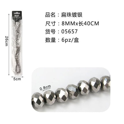 PERLINE CRISTALIZZATI 8MM
