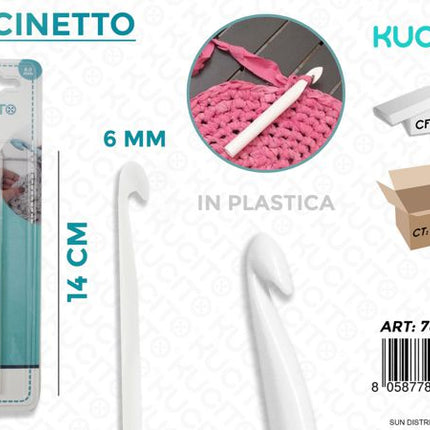 UNCINETTO PLASTICA