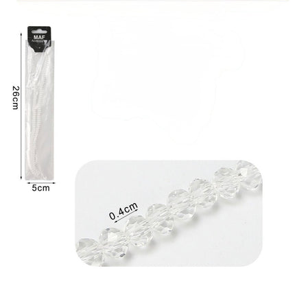 Cristalli in vetro 4mm trasparente