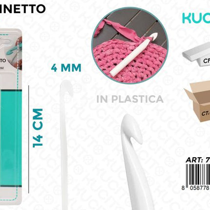 UNCINETTO PLASTICA