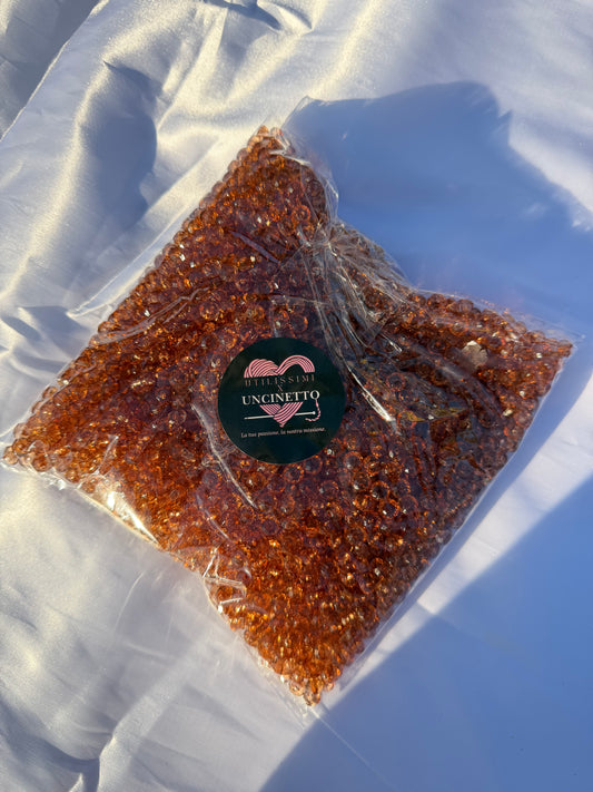 Perline sfaccettate 500gr circa