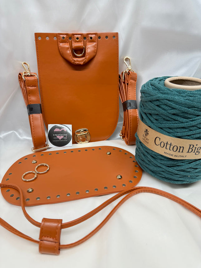 KIT ZAINETTO CUOIO 25cm