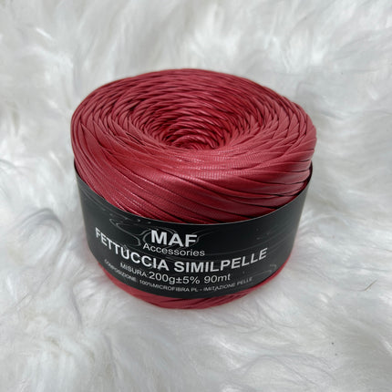 ECOPELLE ROSSO