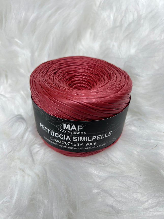 ECOPELLE ROSSO