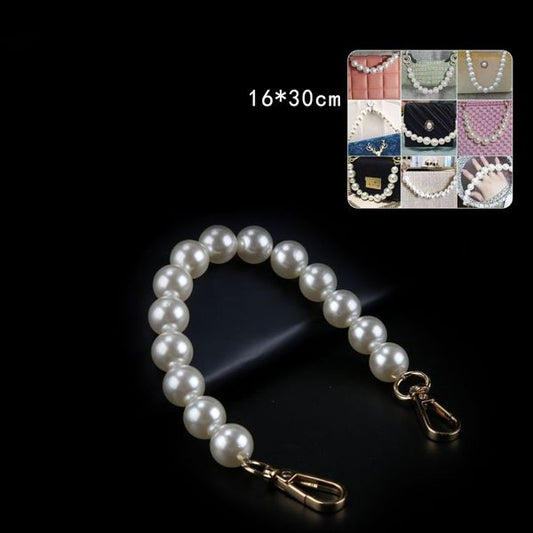 CATENELLA CON PERLE 16MM X 30CM