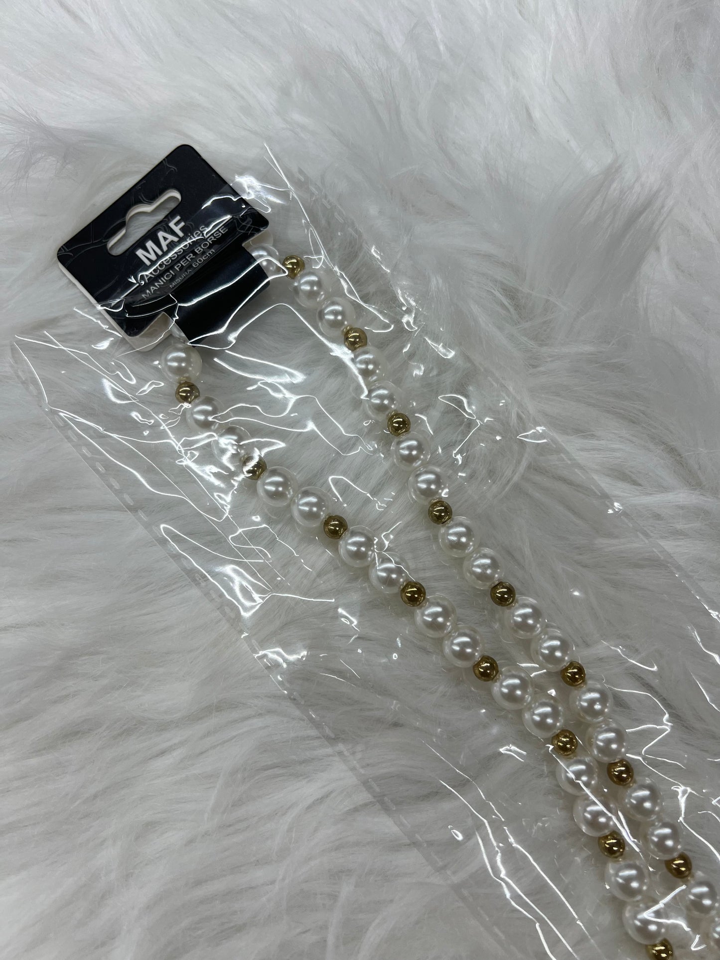 Catenella perle con ganci