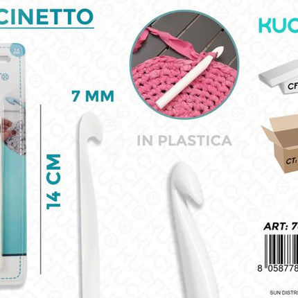 UNCINETTO PLASTICA