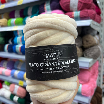 Marshmellow velluto 300gr 1.5cm