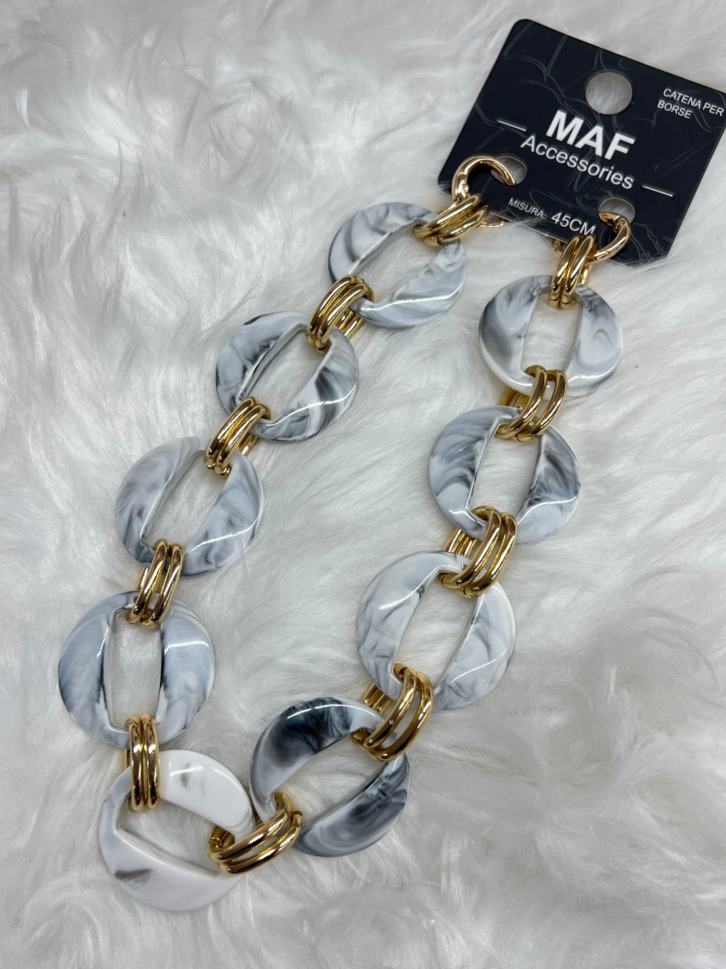 Manico 45cm con ganci