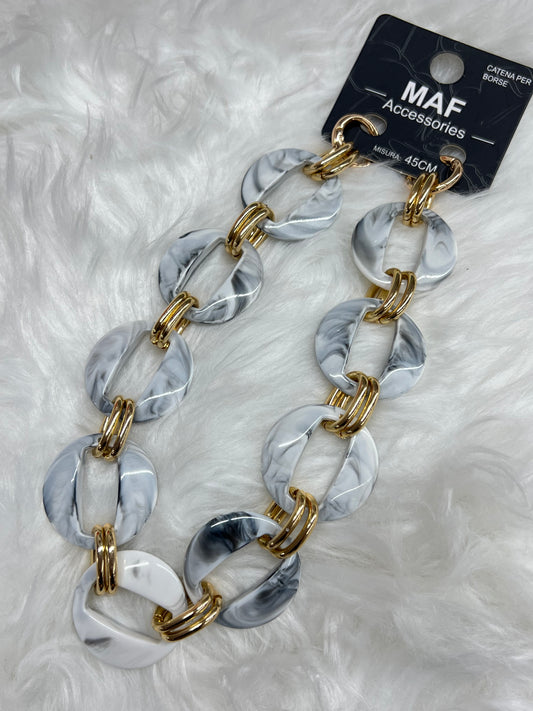 Manico 45cm con ganci