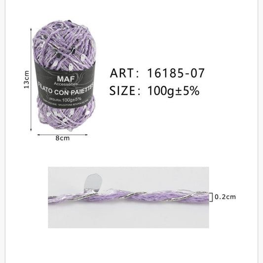 Filato Paiette 100gr #07