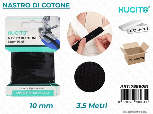 NASTRO COTONE 10MM