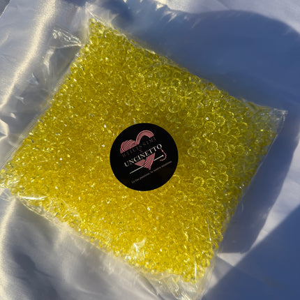 Perline sfaccettate 500gr circa
