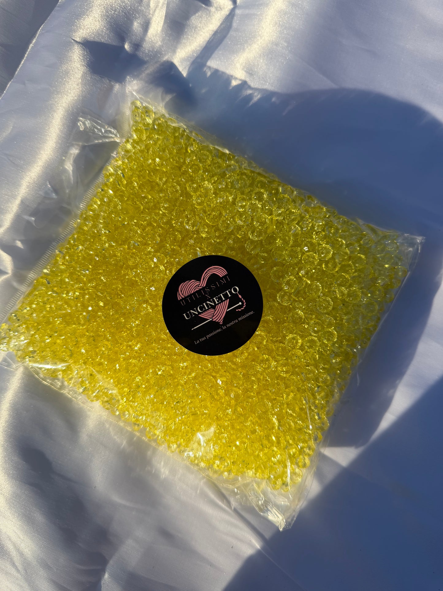 Perline sfaccettate 500gr circa