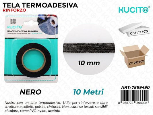 NASTRO TERMOADESIVA 10MM